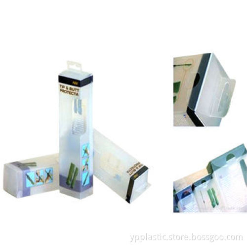 Customized plastic box, 100% recyclable material, print service is welcome